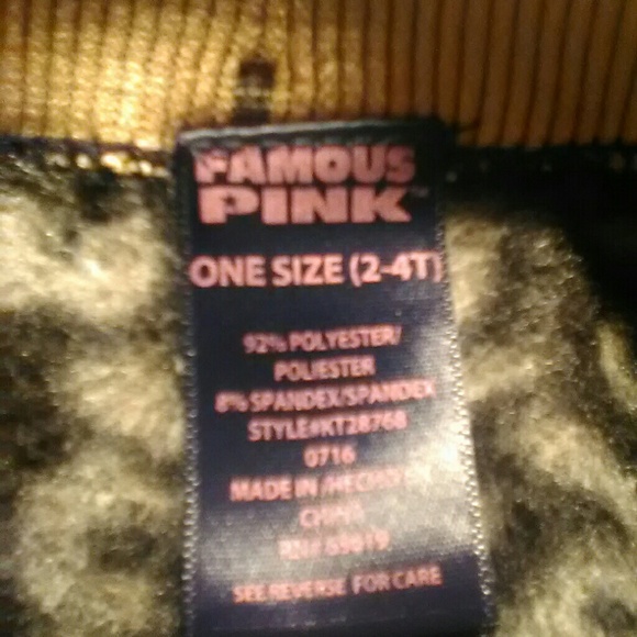 **SOLD** Cheetah Print Toddler Leggings - Picture 2 of 2